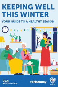 Front cover of the City of London and Hackney winter wellness guide